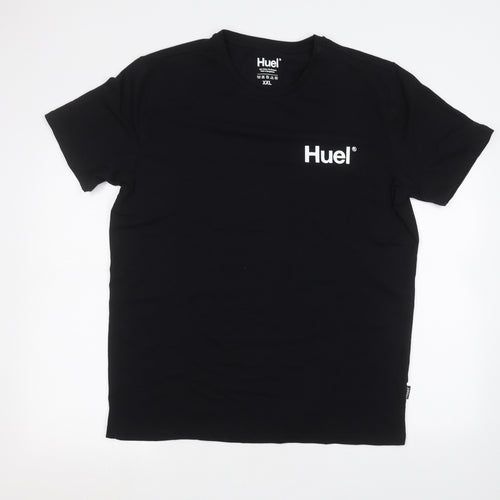Huel Mens Black    T-Shirt Size XL