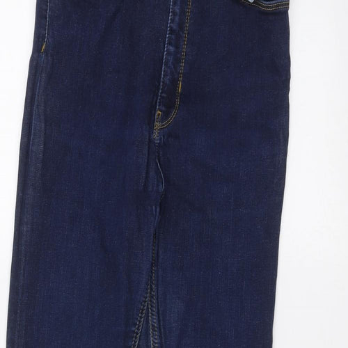 Zara Womens Blue  Denim Skinny Jeans Size 8 L26 in