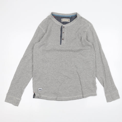 Avenue Mens Grey   Pullover Jumper Size L