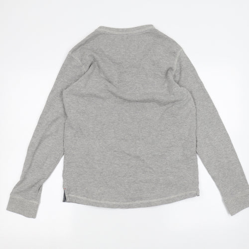 Avenue Mens Grey   Pullover Jumper Size L