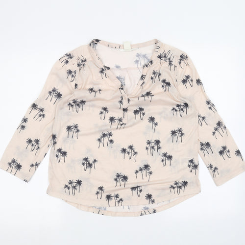H&M Womens Pink   Basic T-Shirt Size S