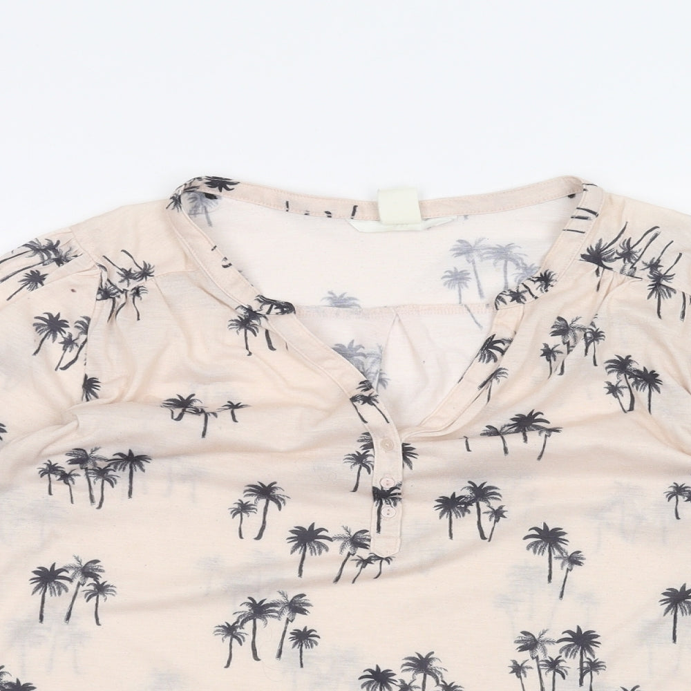 H&M Womens Pink   Basic T-Shirt Size S