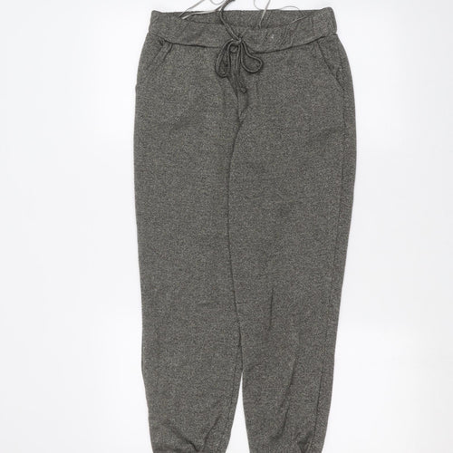 TU Womens Black   Sweatpants Trousers Size 10 L24 in