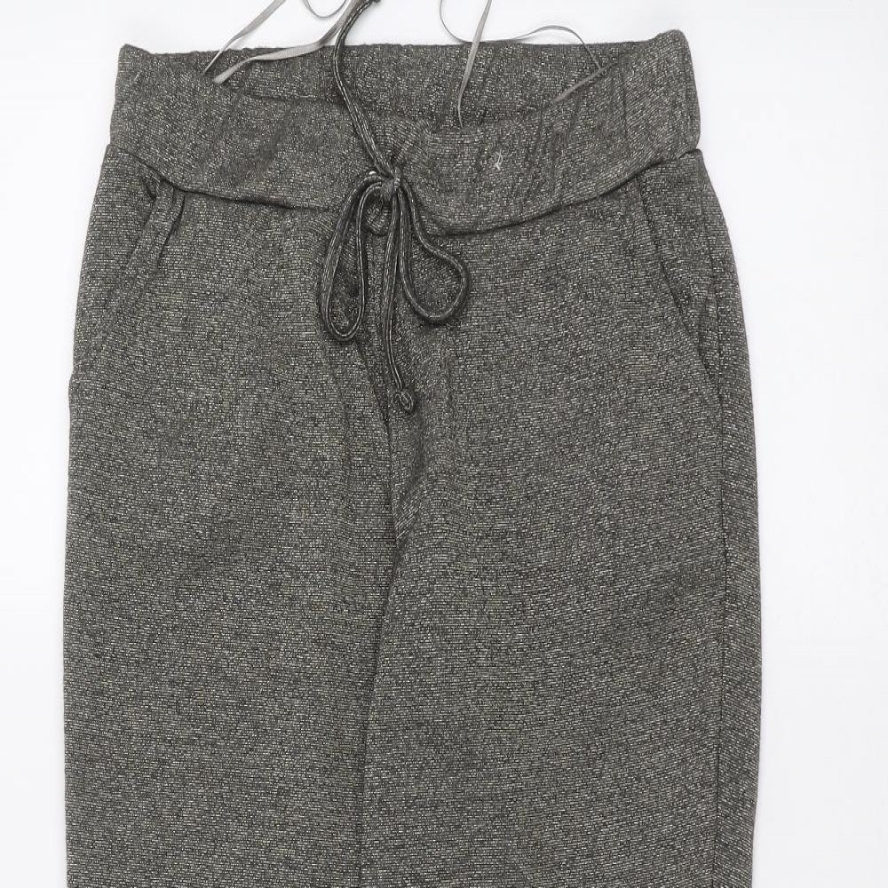 TU Womens Black   Sweatpants Trousers Size 10 L24 in