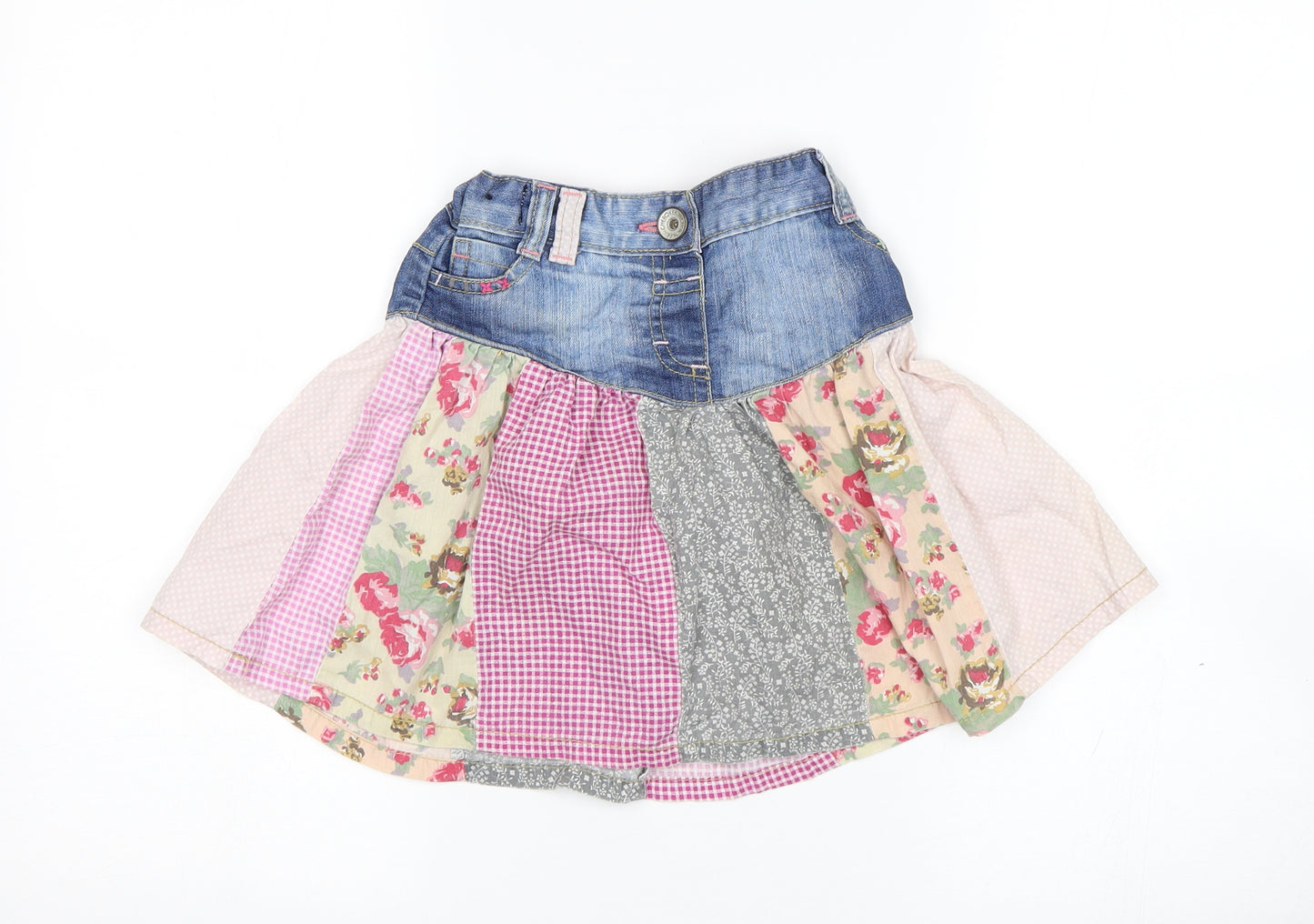 Cherokee Girls Multicoloured Floral  A-Line Skirt Size 4-5 Years