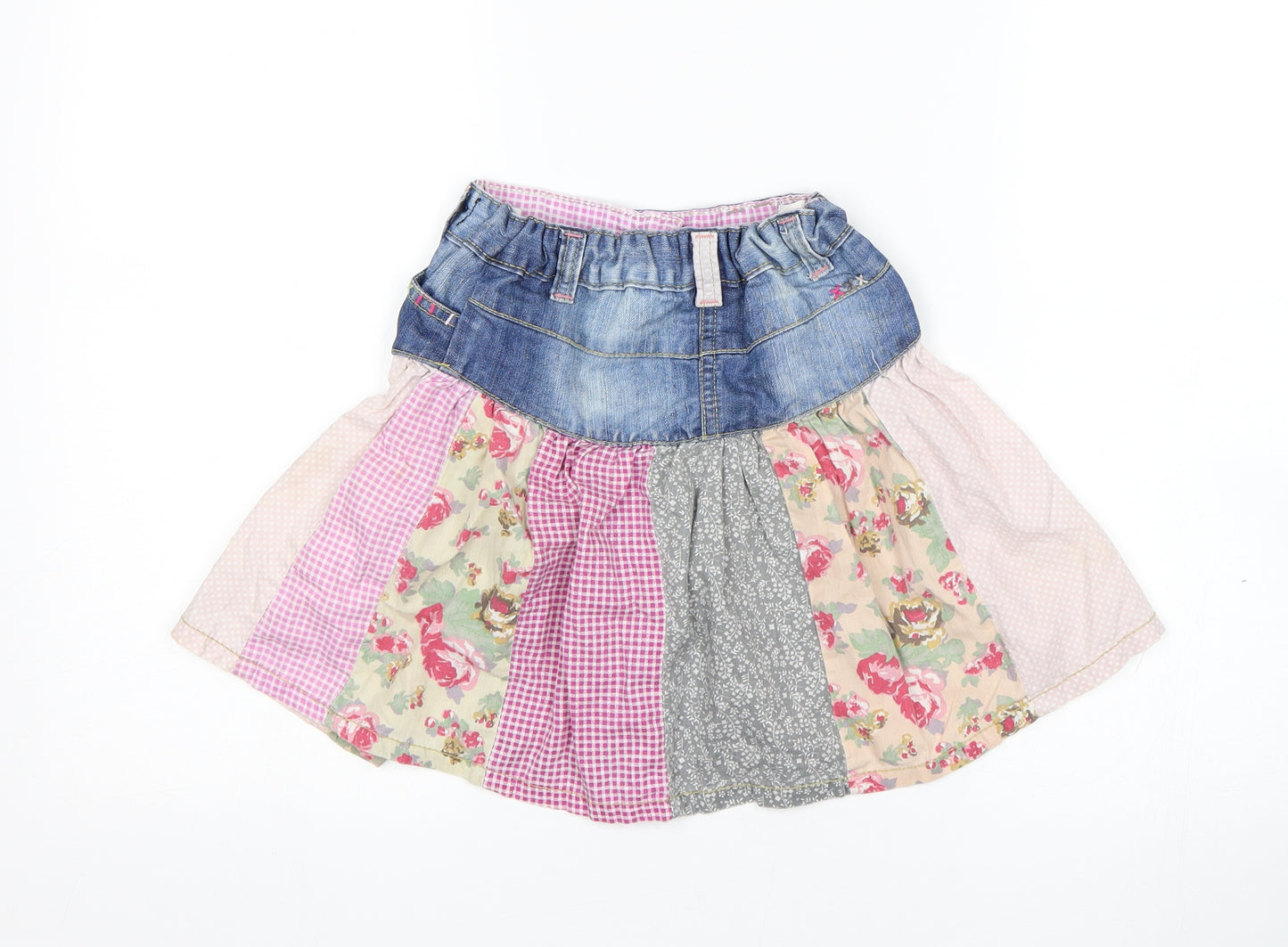 Cherokee Girls Multicoloured Floral  A-Line Skirt Size 4-5 Years