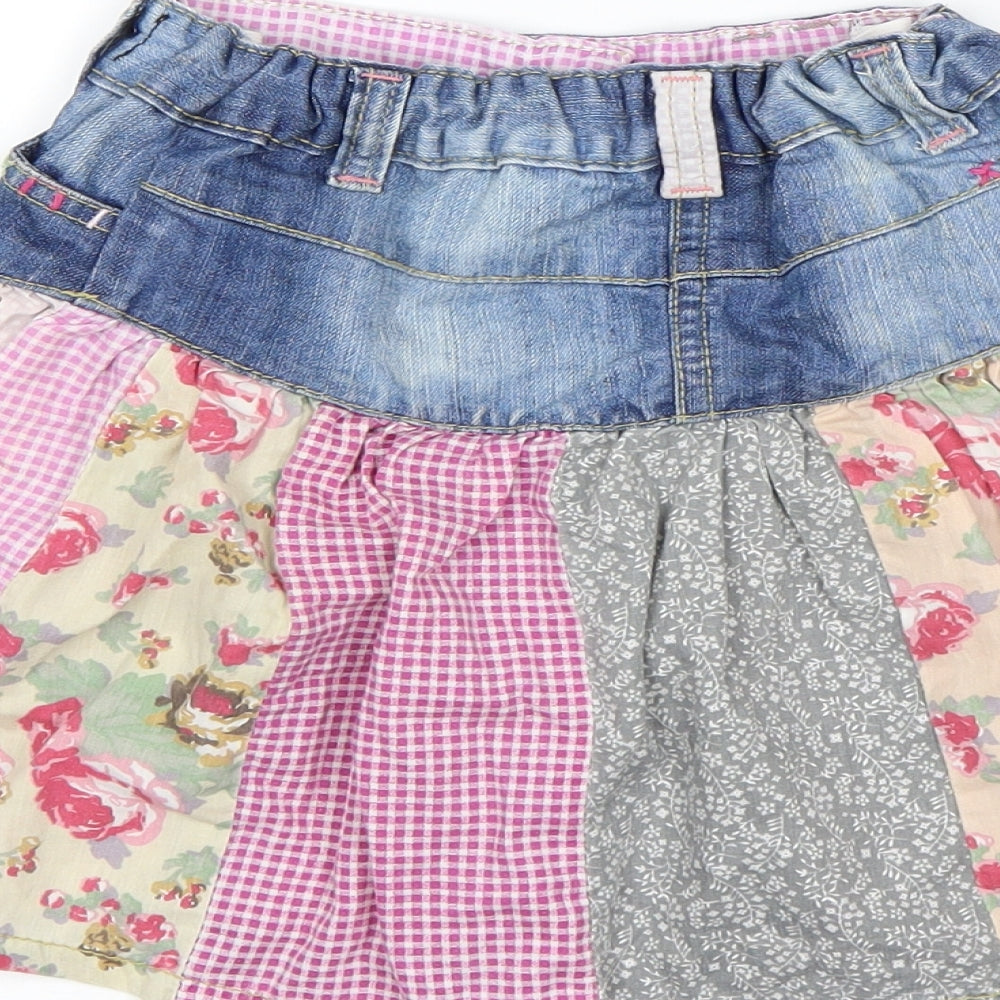 Cherokee Girls Multicoloured Floral  A-Line Skirt Size 4-5 Years