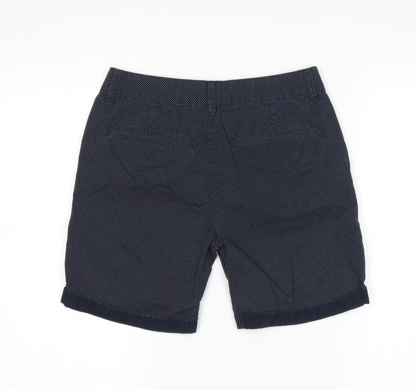 George Boys Black Polka Dot  Chino Shorts Size 10-11 Years