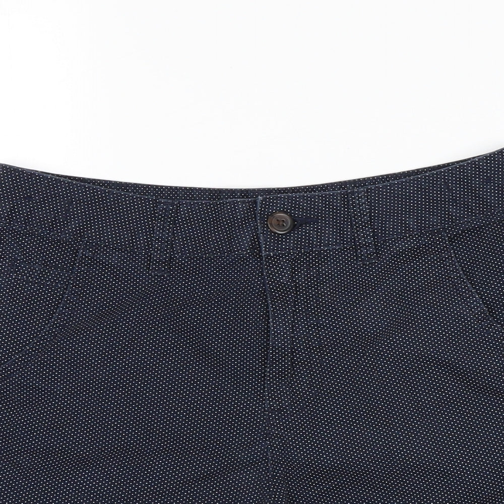 George Boys Black Polka Dot  Chino Shorts Size 10-11 Years