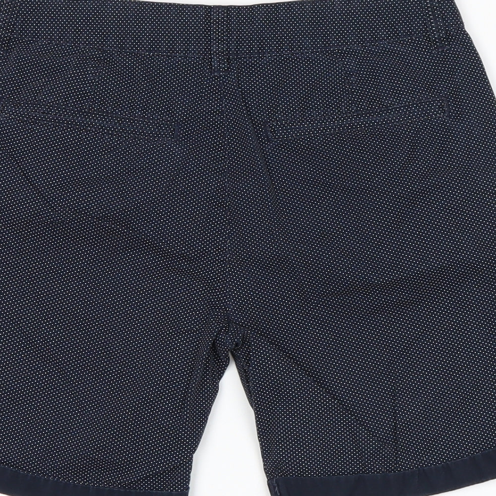 George Boys Black Polka Dot  Chino Shorts Size 10-11 Years