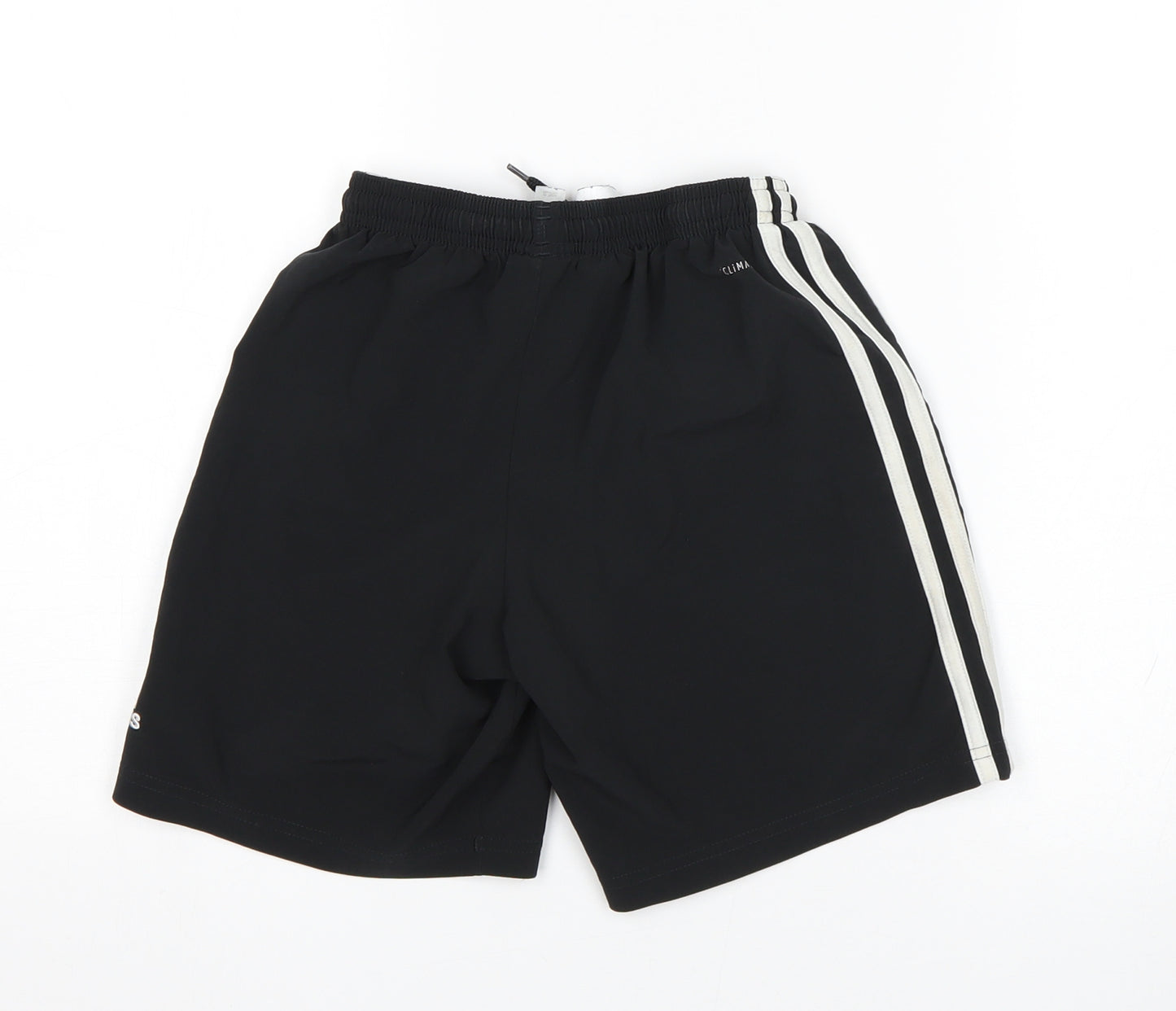 adidas Boys Black   Sweat Shorts Size 9-10 Years - Leicester City FC