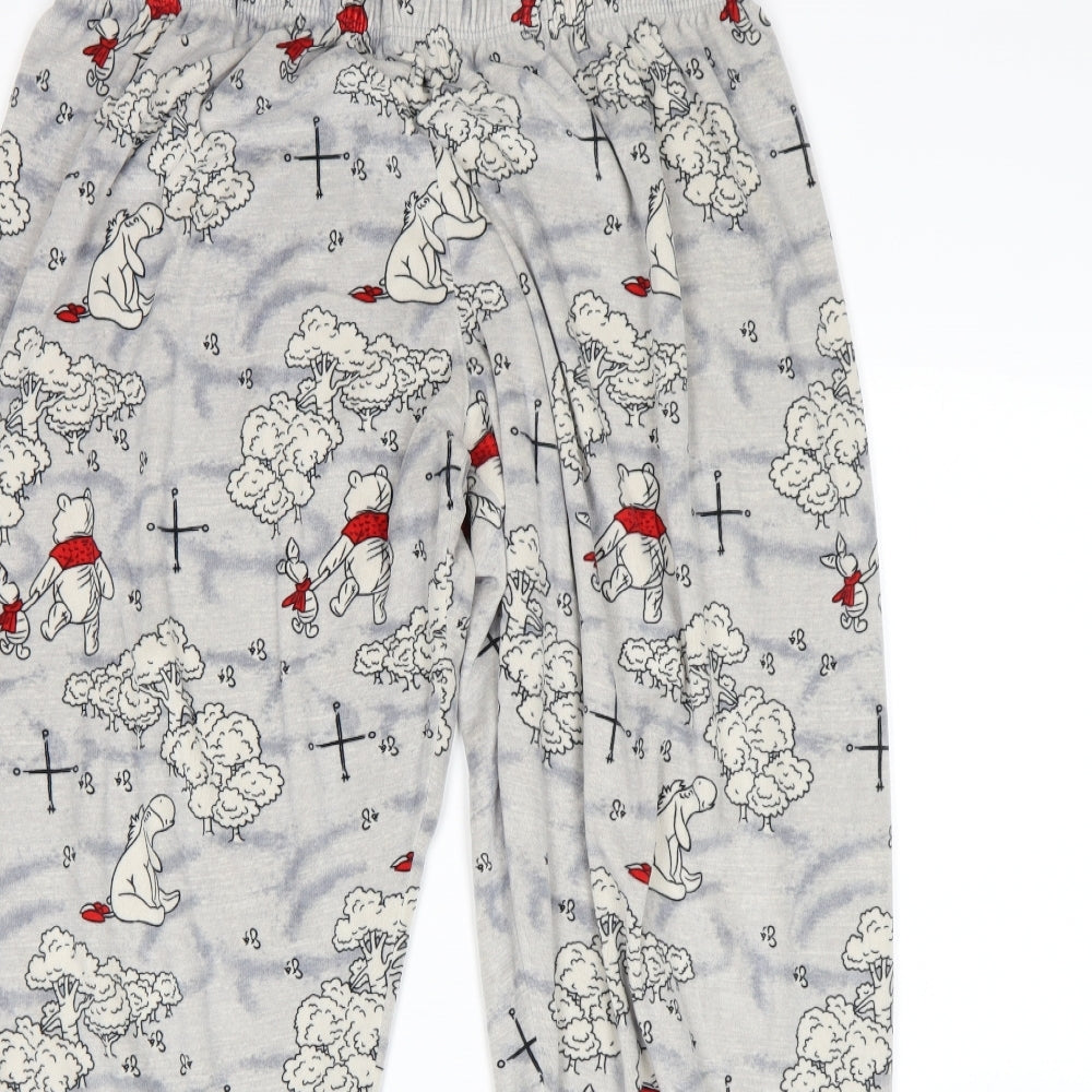 Love To Lounge Womens Grey Floral   Pyjama Pants Size XL  - winnie the pooh, disney