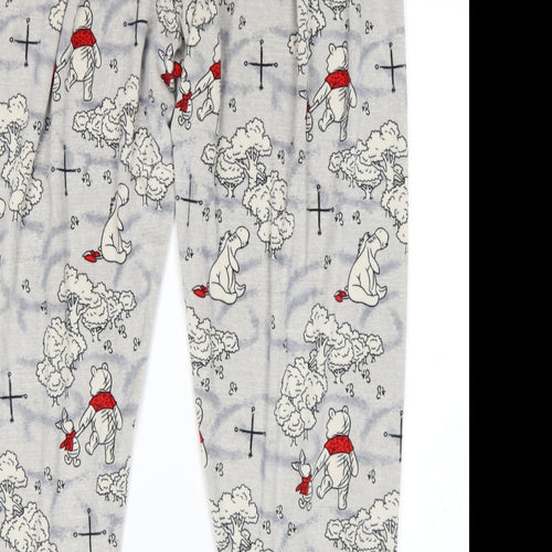 Love To Lounge Womens Grey Floral   Pyjama Pants Size XL  - winnie the pooh, disney