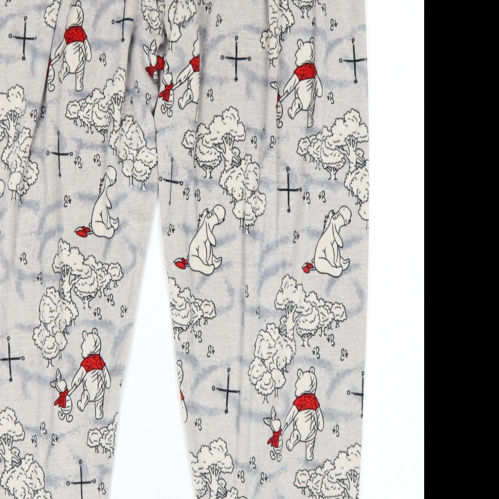Love To Lounge Womens Grey Floral   Pyjama Pants Size XL  - winnie the pooh, disney