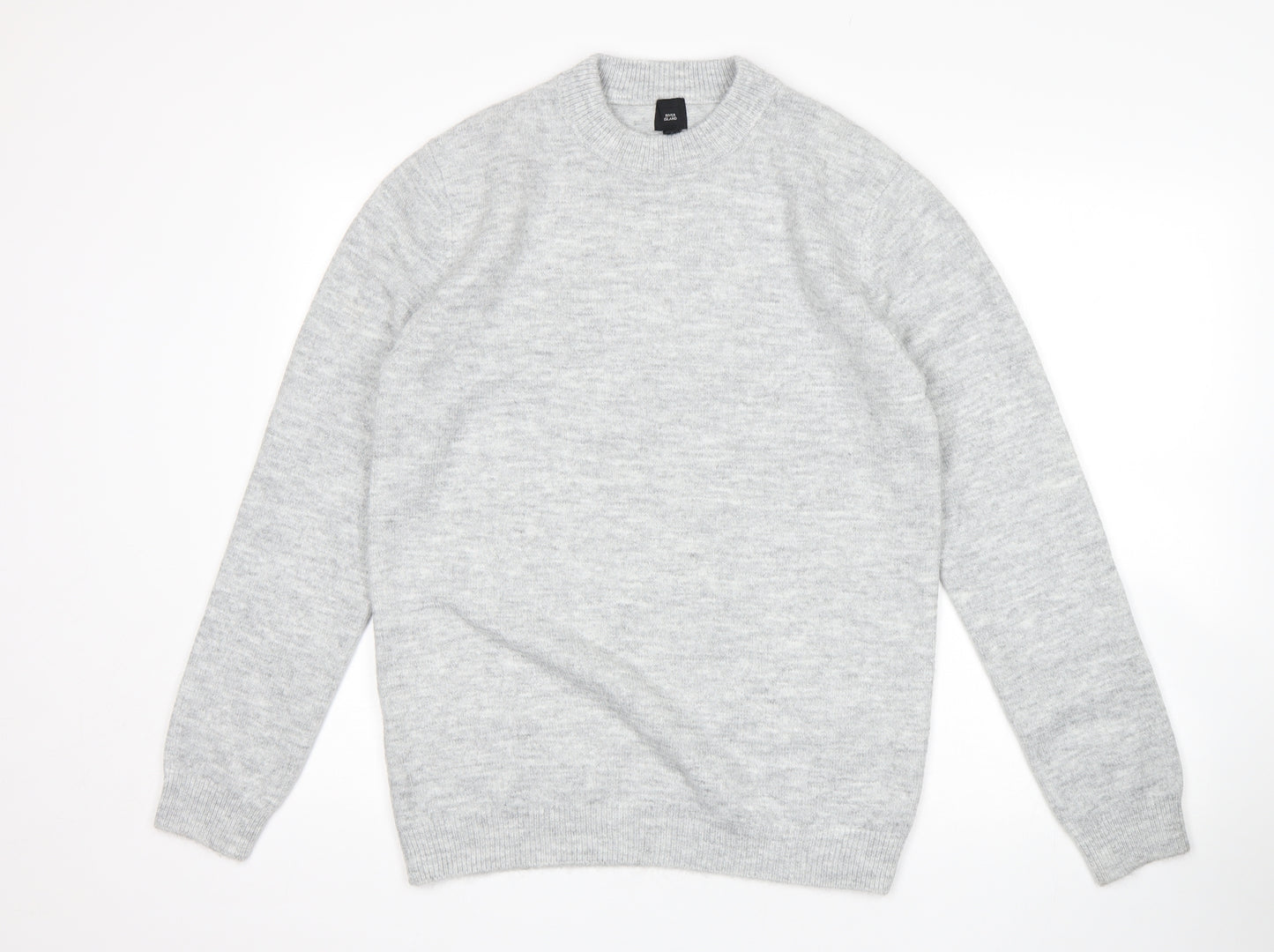 River Island Mens Grey   Pullover Jumper Size M