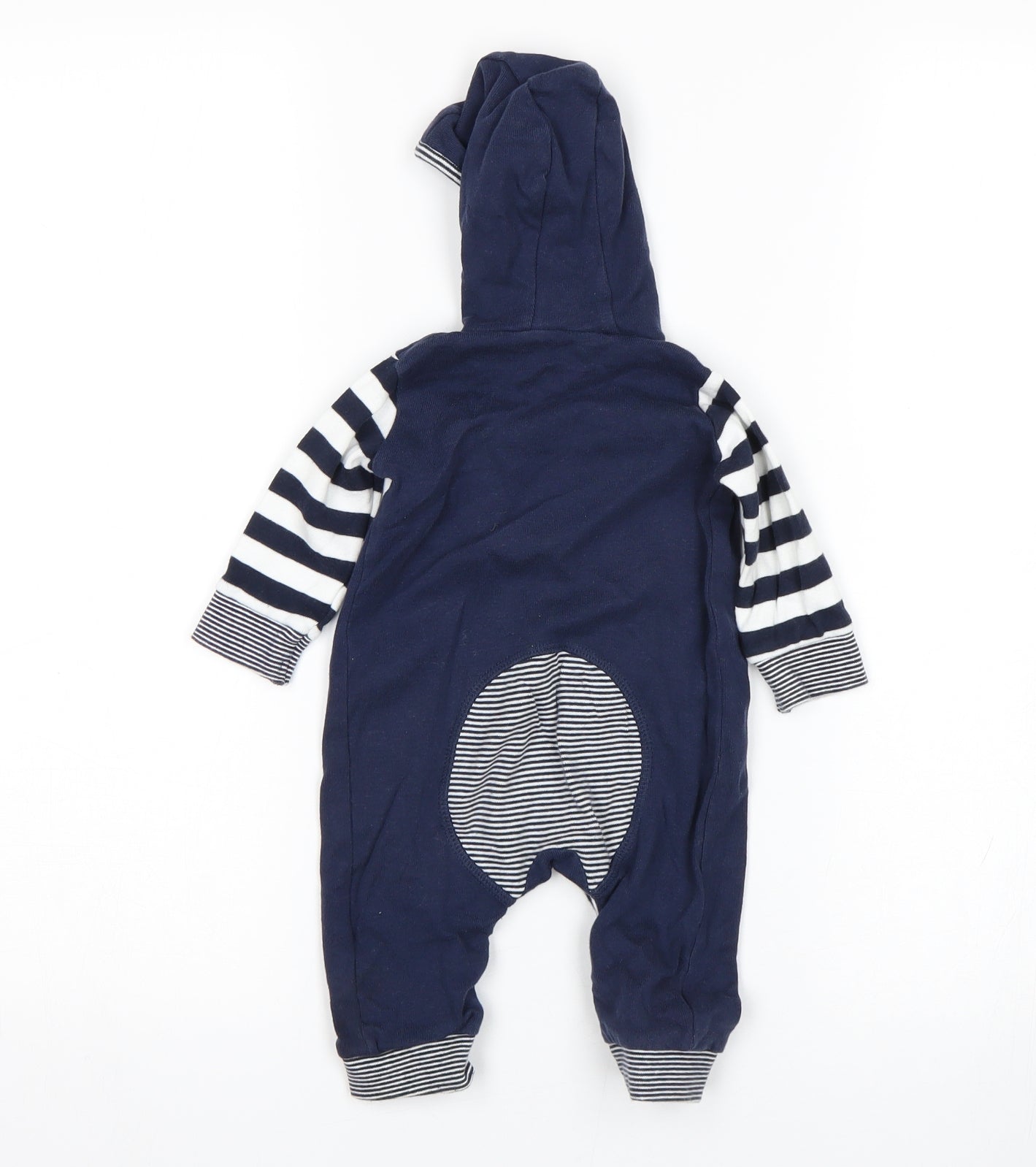 Mothercare  Boys Multicoloured Striped  Babygrow One-Piece Size 0-3 Months