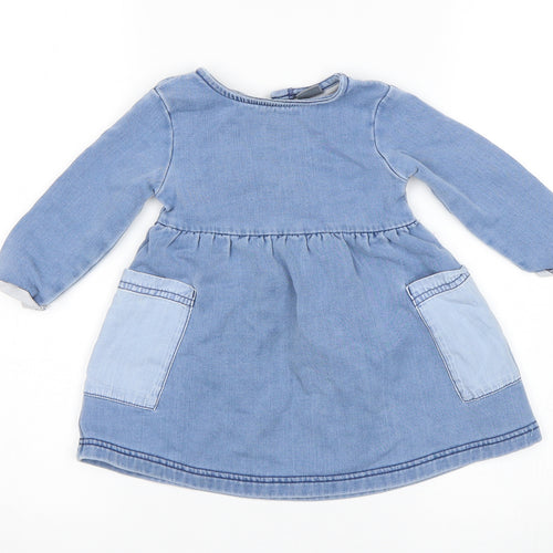 NEXT Girls Blue   A-Line  Size 12-18 Months