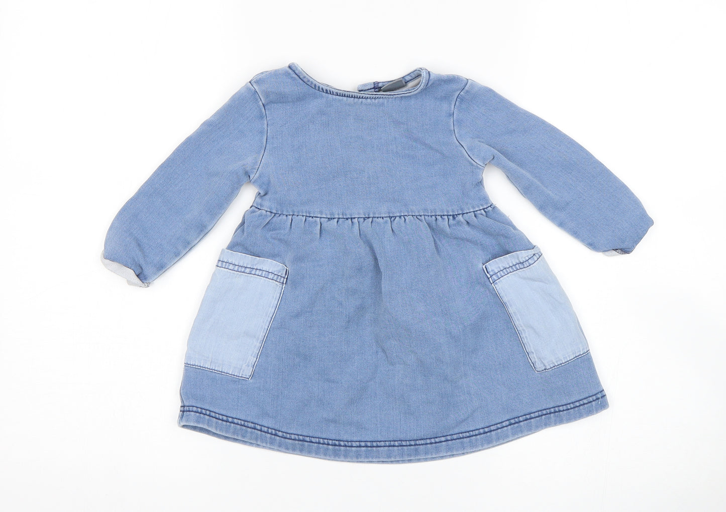 NEXT Girls Blue   A-Line  Size 12-18 Months