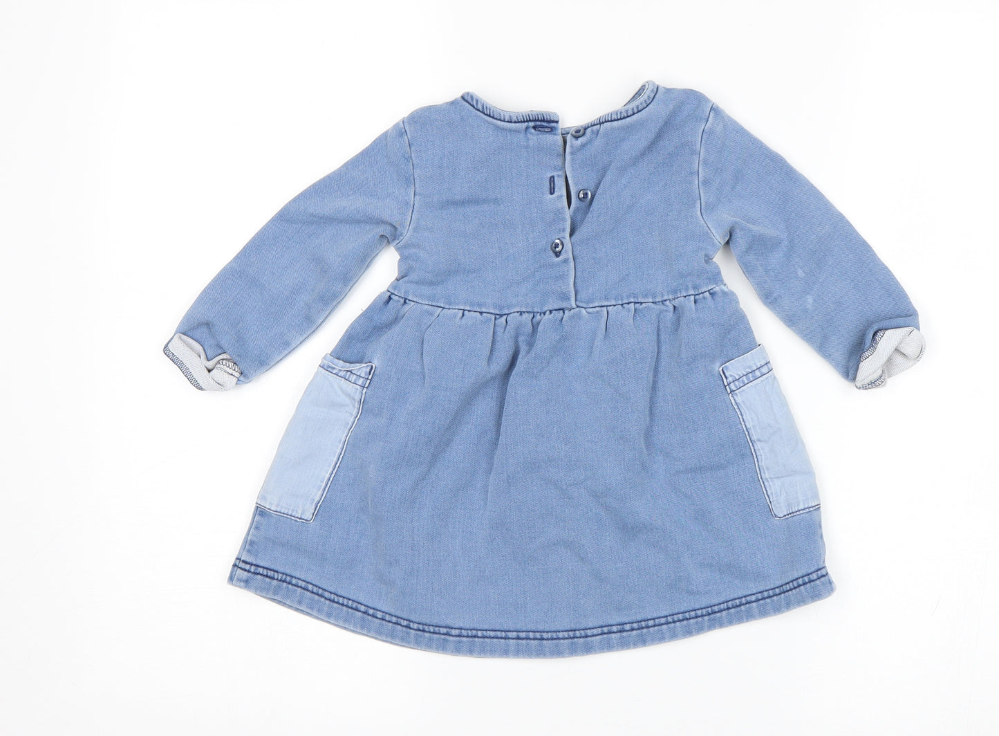 NEXT Girls Blue   A-Line  Size 12-18 Months
