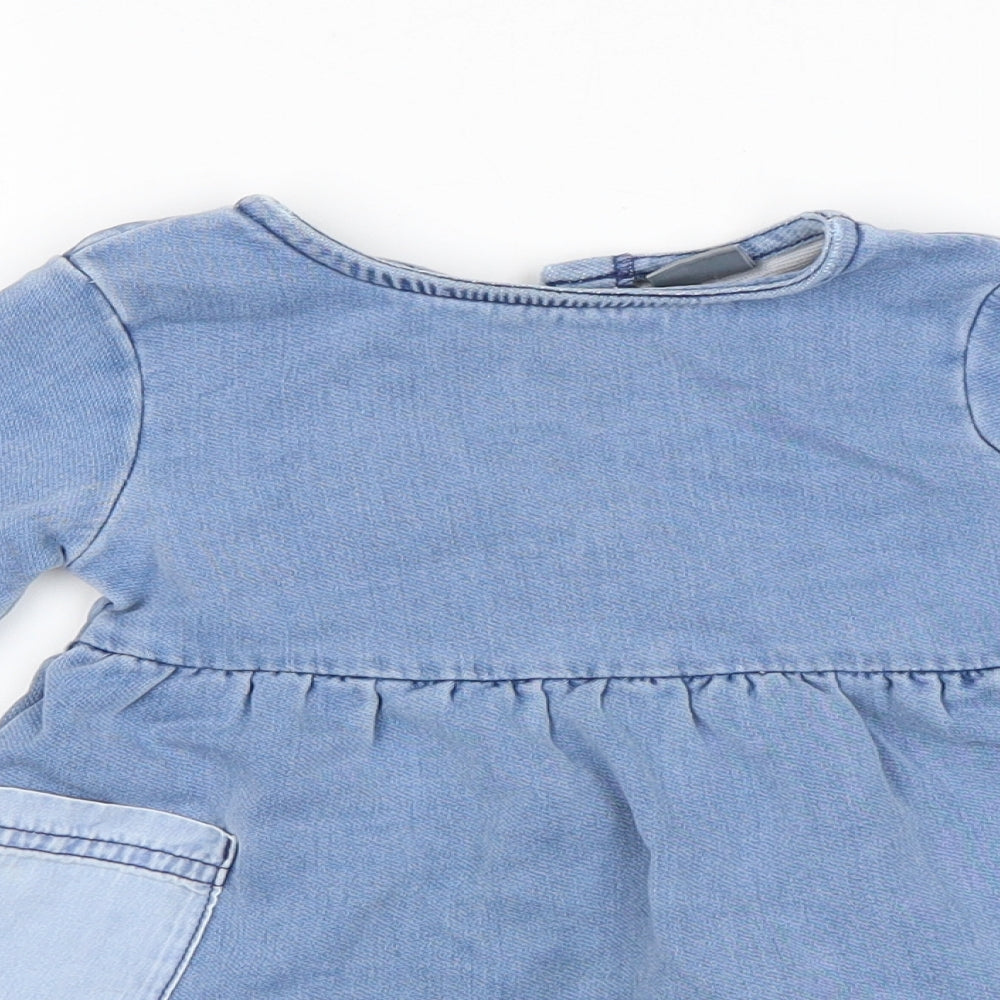 NEXT Girls Blue   A-Line  Size 12-18 Months