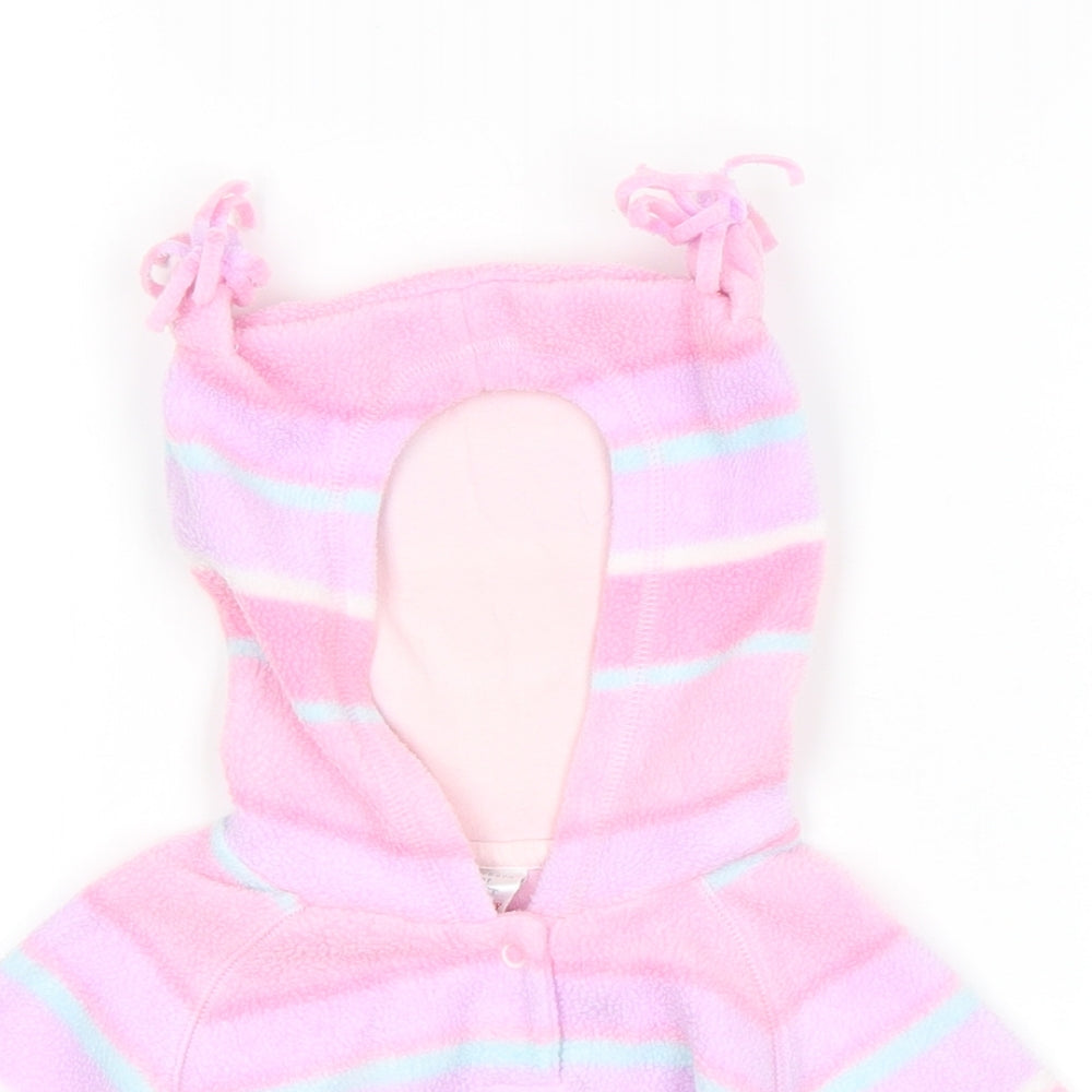 NEXT Girls Multicoloured Striped  Pullover Jumper Size 0-3 Months