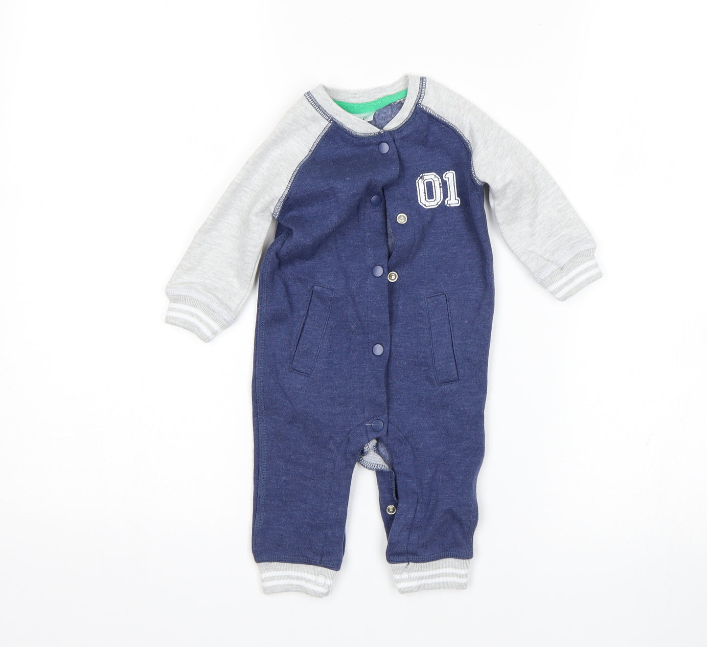 F&F Boys Multicoloured   Babygrow One-Piece Size 3-6 Months