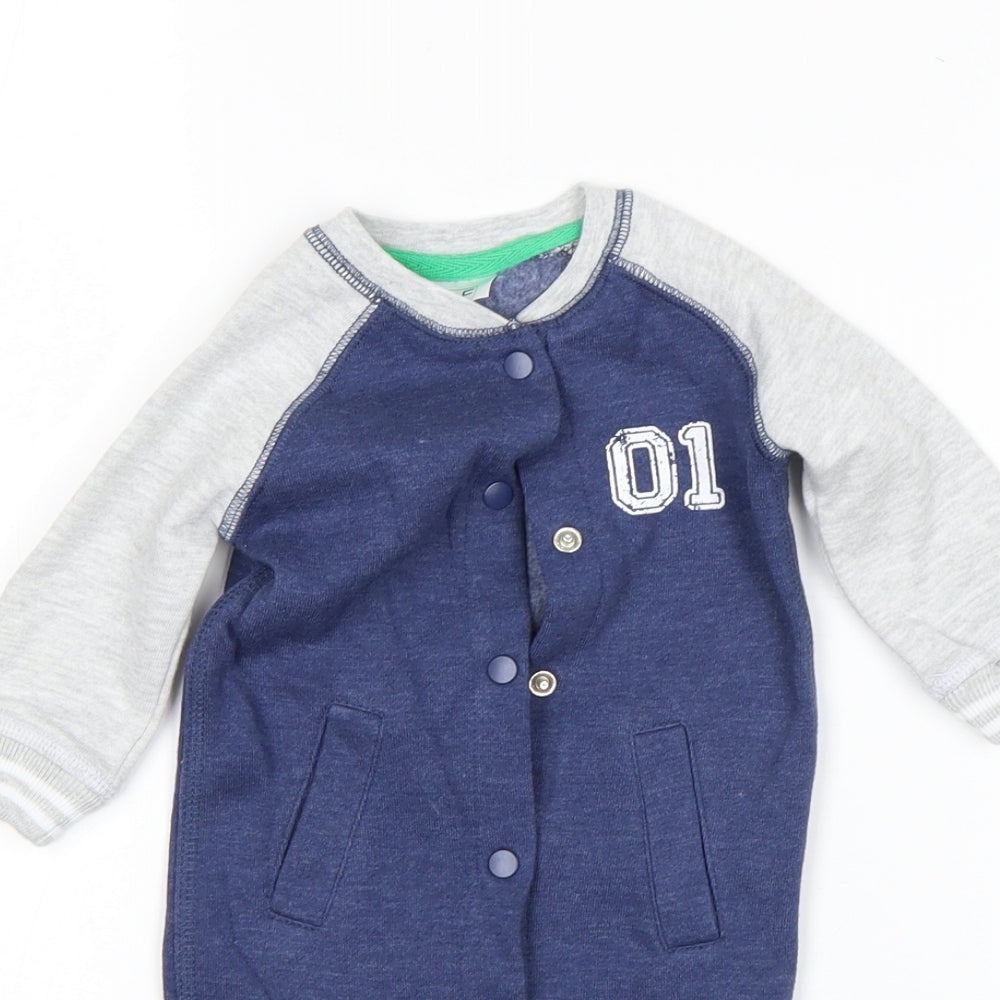 F&F Boys Multicoloured   Babygrow One-Piece Size 3-6 Months