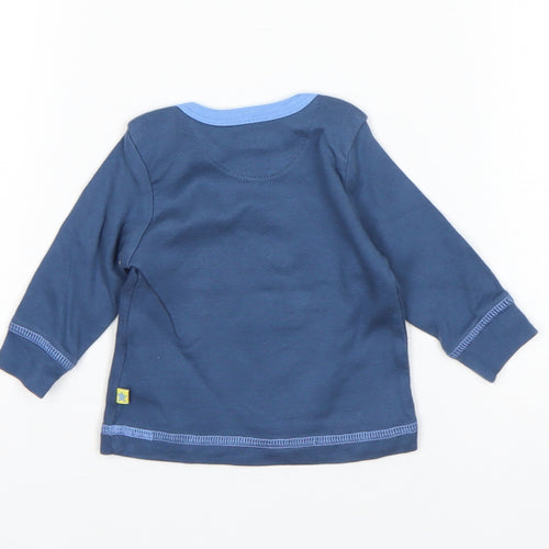 Mothercare  Boys Blue   Basic T-Shirt Size 0-3 Months