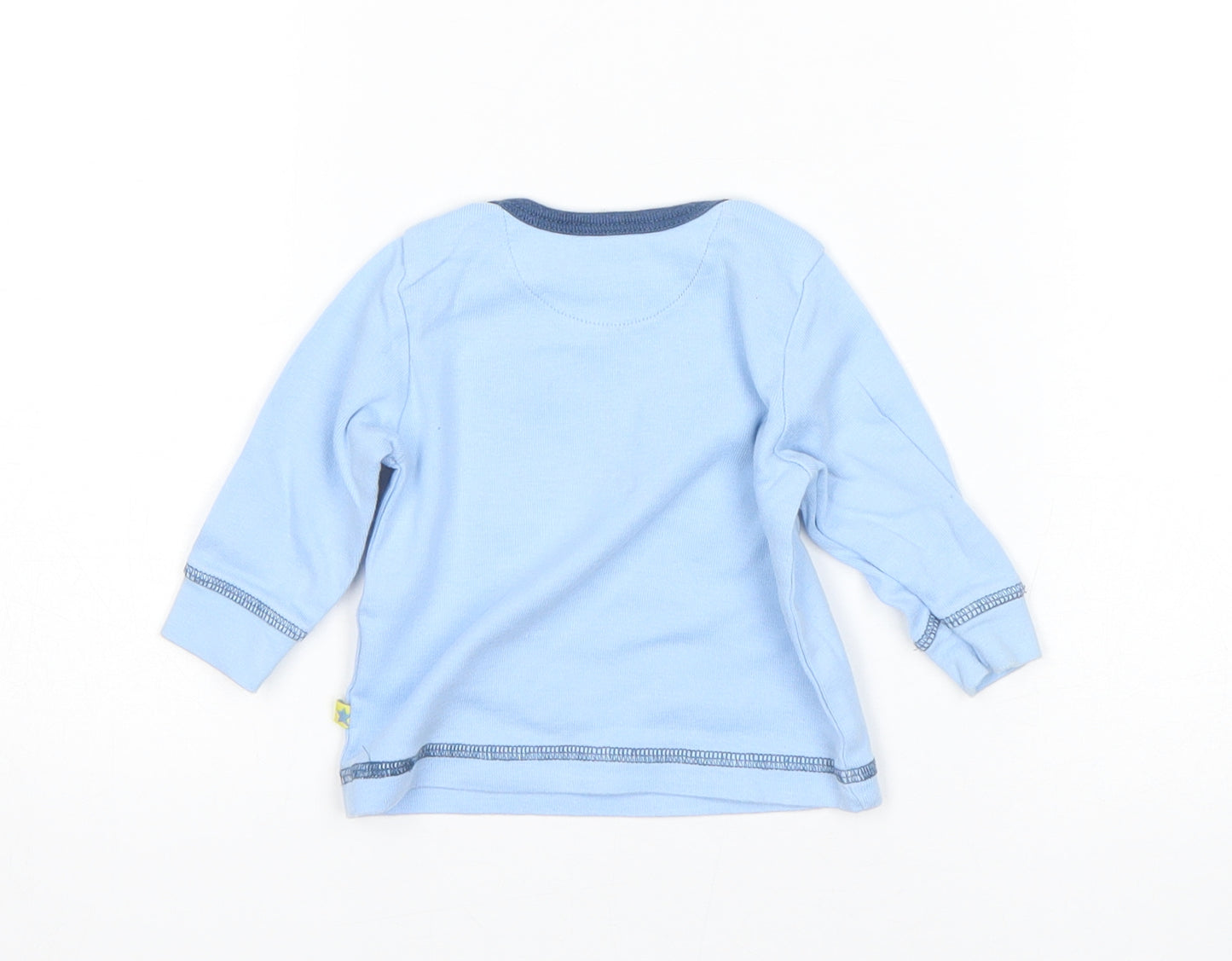Mothercare Boys Blue   Basic T-Shirt Size 0-3 Months