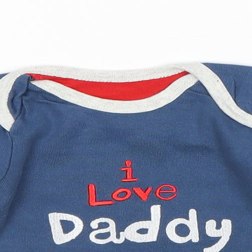 Mothercare Boys Blue   Basic T-Shirt Size 0-3 Months