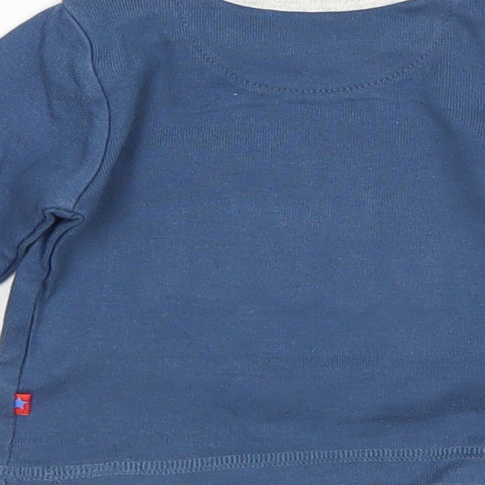Mothercare Boys Blue   Basic T-Shirt Size 0-3 Months