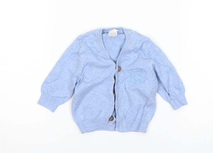 NEXT Boys Blue Cardigan Jumper One Size