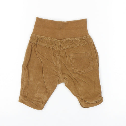 NEXT Boys Brown  Corduroy Capri Trousers Size Newborn