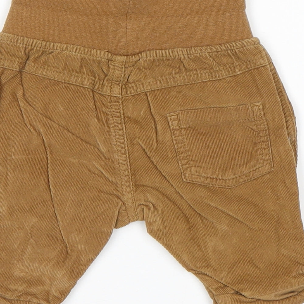 NEXT Boys Brown  Corduroy Capri Trousers Size Newborn