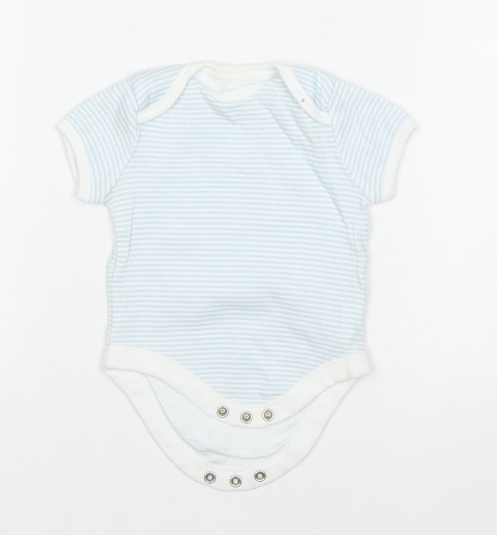F&F Boys Multicoloured Striped Leotard One-Piece Size 0-3 Months