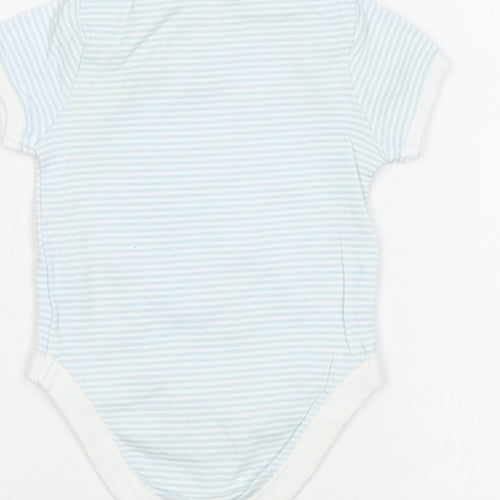 F&F Boys Multicoloured Striped  Leotard One-Piece Size 0-3 Months
