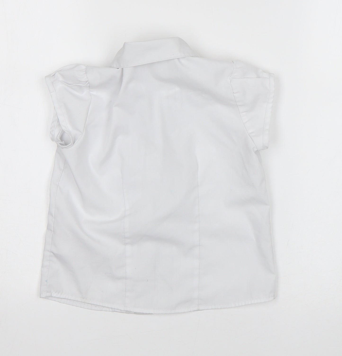 NEXT Girls White   Basic Button-Up Size 4 Years