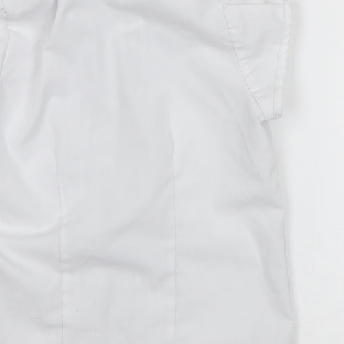 NEXT Girls White   Basic Button-Up Size 4 Years