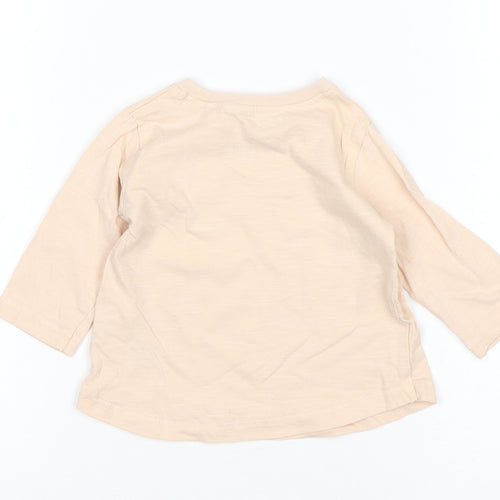 NEXT Girls Pink   Basic T-Shirt Size 3-6 Months