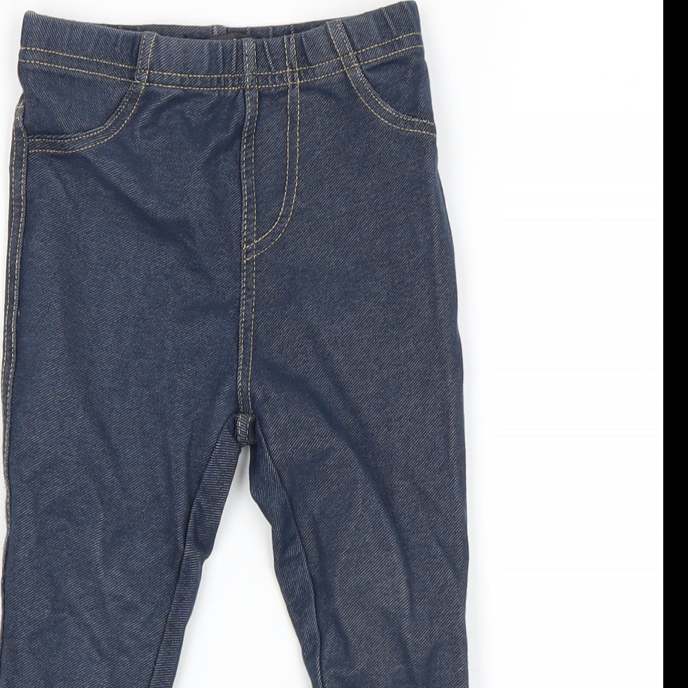 Primark Girls Blue   Jegging Jeans Size 3-4 Years
