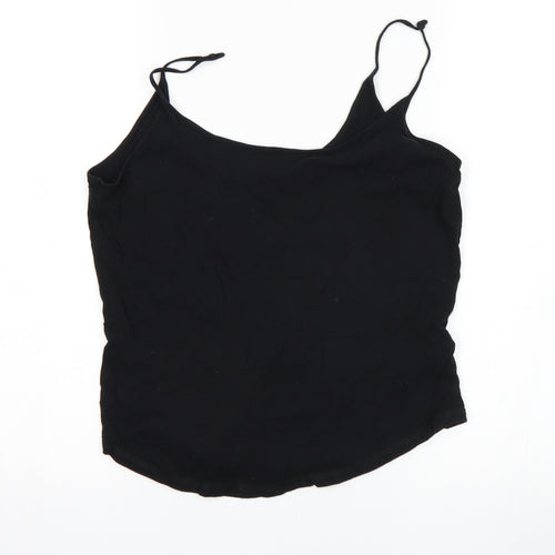Topshop Womens Black   Basic Tank Size 12
