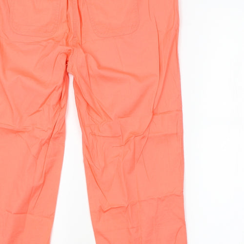George Womens Red   Cropped Trousers Size 14 L23 in