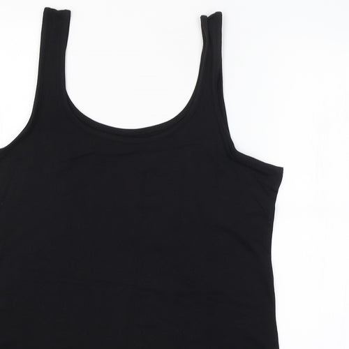 Papaya Womens Black   Basic Tank Size 18