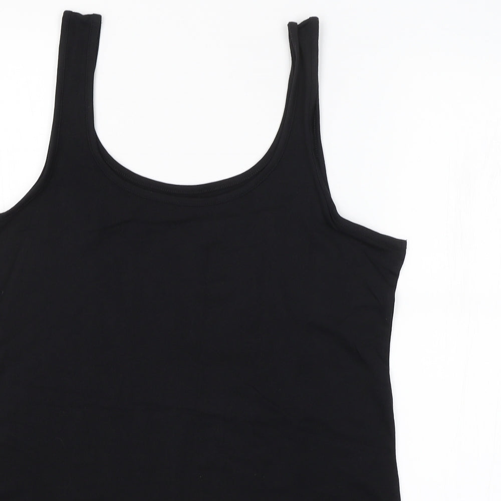 Papaya Womens Black   Basic Tank Size 18