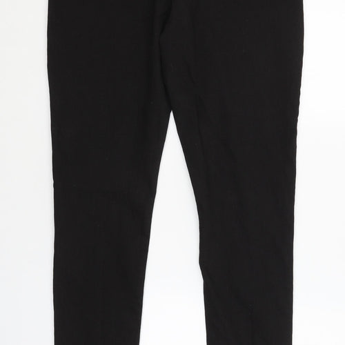 PRETTYLITTLETHING Womens Black   Skinny Jeans Size 14 L32 in