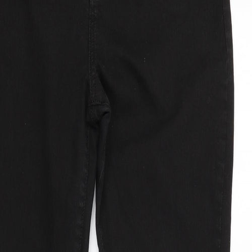 PRETTYLITTLETHING Womens Black   Skinny Jeans Size 14 L32 in