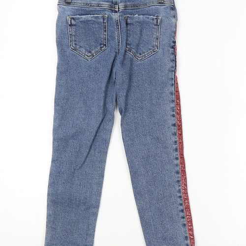 DENIM CO. Girls Blue   Skinny Jeans Size 6-7 Years