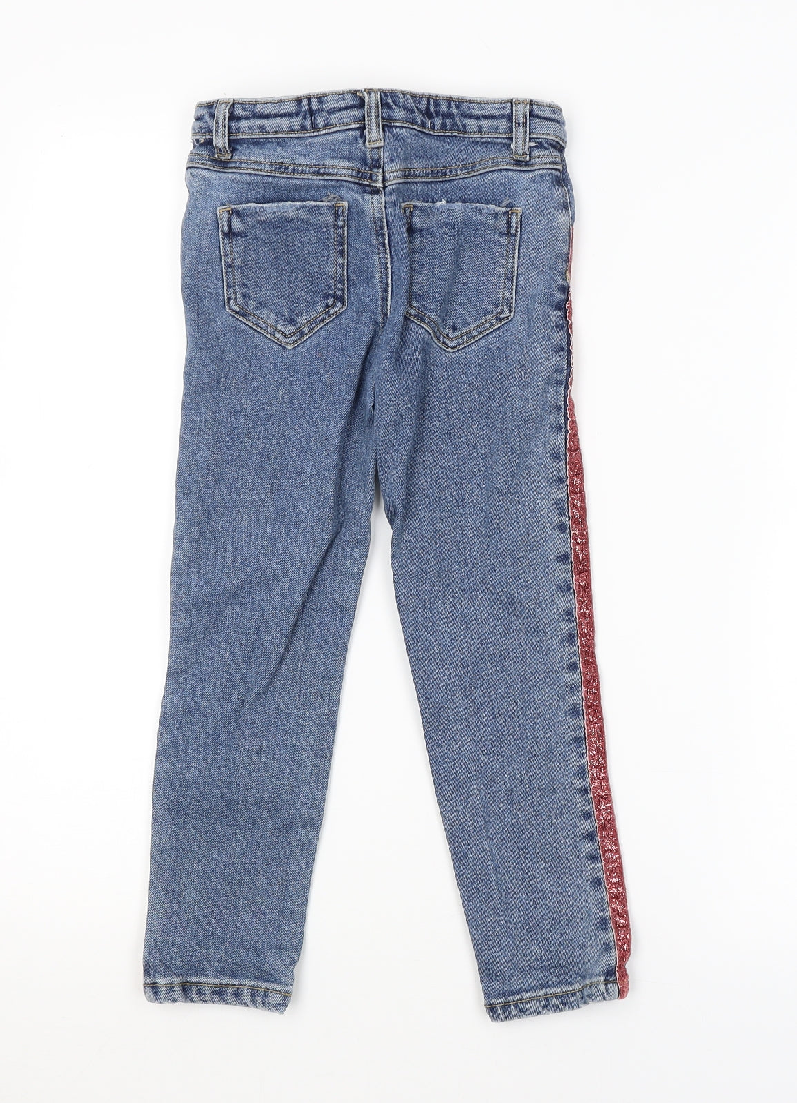 DENIM CO. Girls Blue   Skinny Jeans Size 6-7 Years