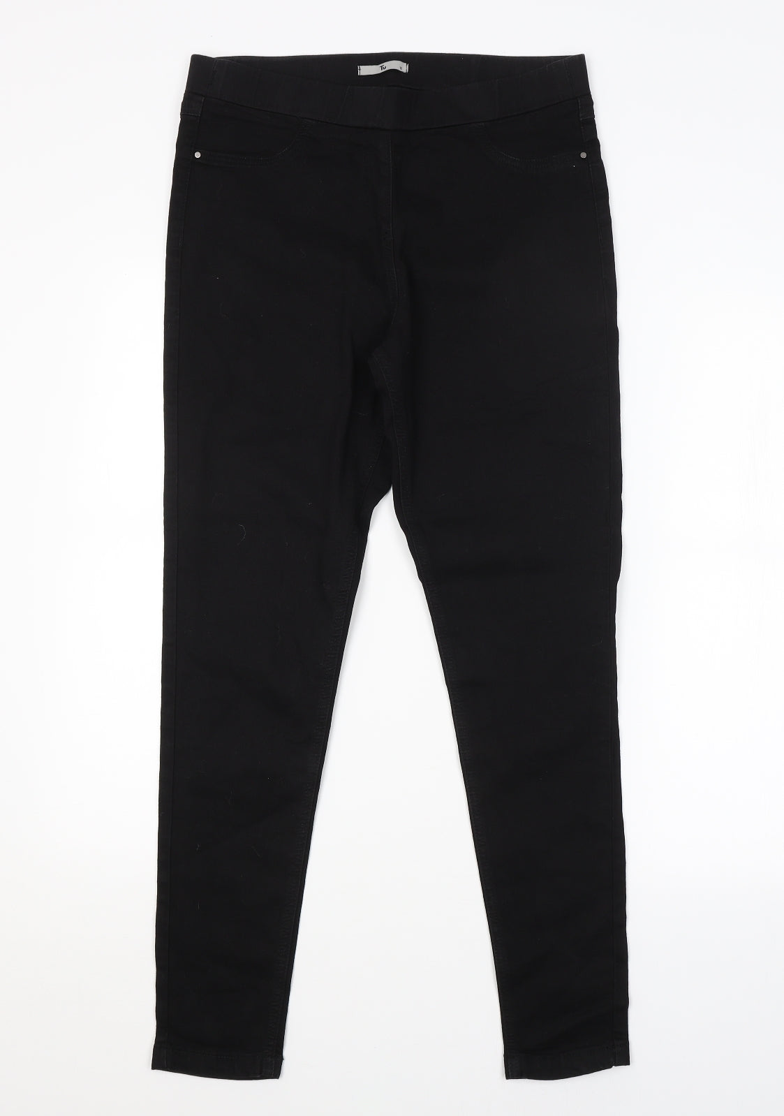 TU Womens Black   Jegging Jeans Size 12 L28 in