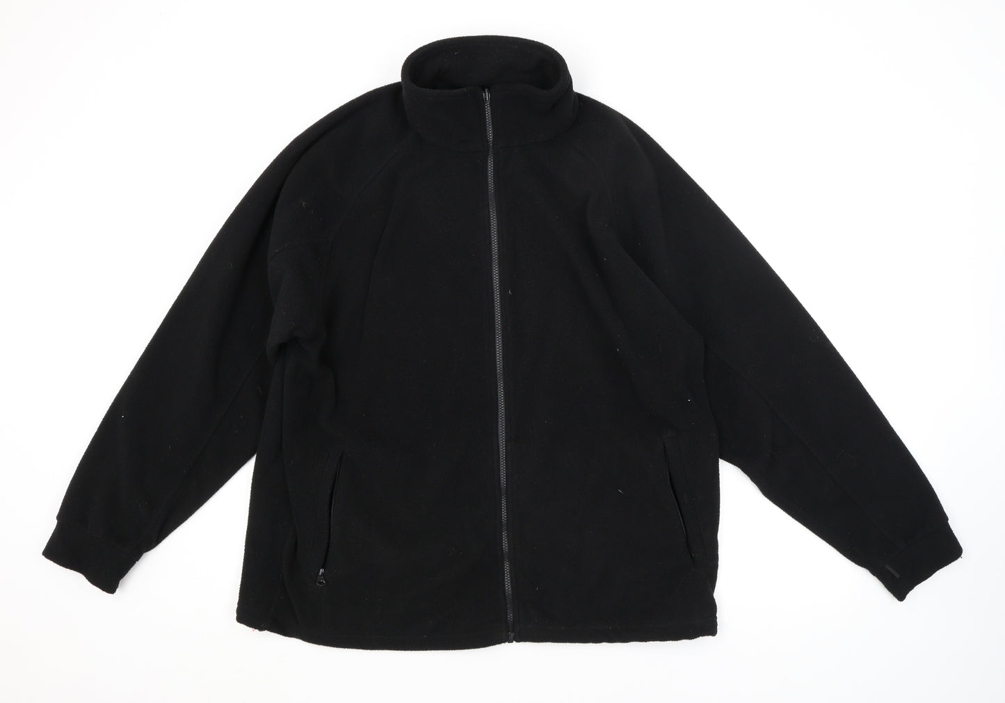 Regatta Mens Black   Full Zip Sweatshirt Size XL